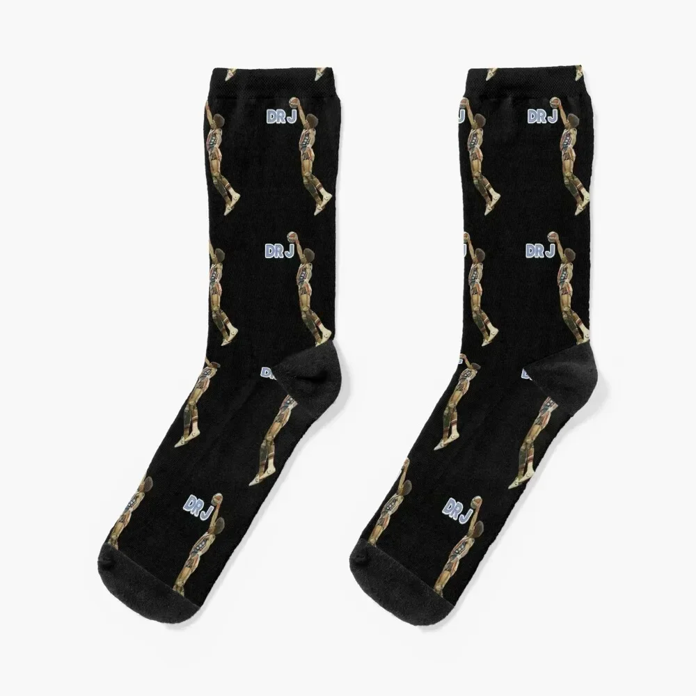 

Julius Erving Socks Run funny gift Stockings man soccer anti-slip Men Socks Luxury Brand Women's
