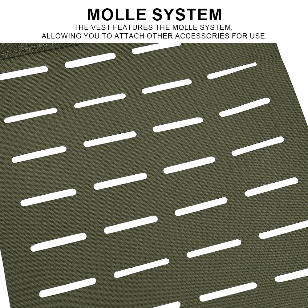 SINAIRSOFT Taktische Brustgurt-System MOLLE-Weste-Adapter für D3 SS MK Serie Airsoft Jagd Kampfausrüstung – Detail 5