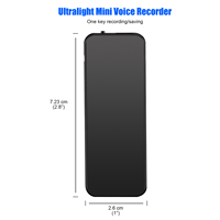 Vandlion V53 64GB Digital Voice Activated Recorder with Recording Storage Noise Reduction for Lectures Dictaphone