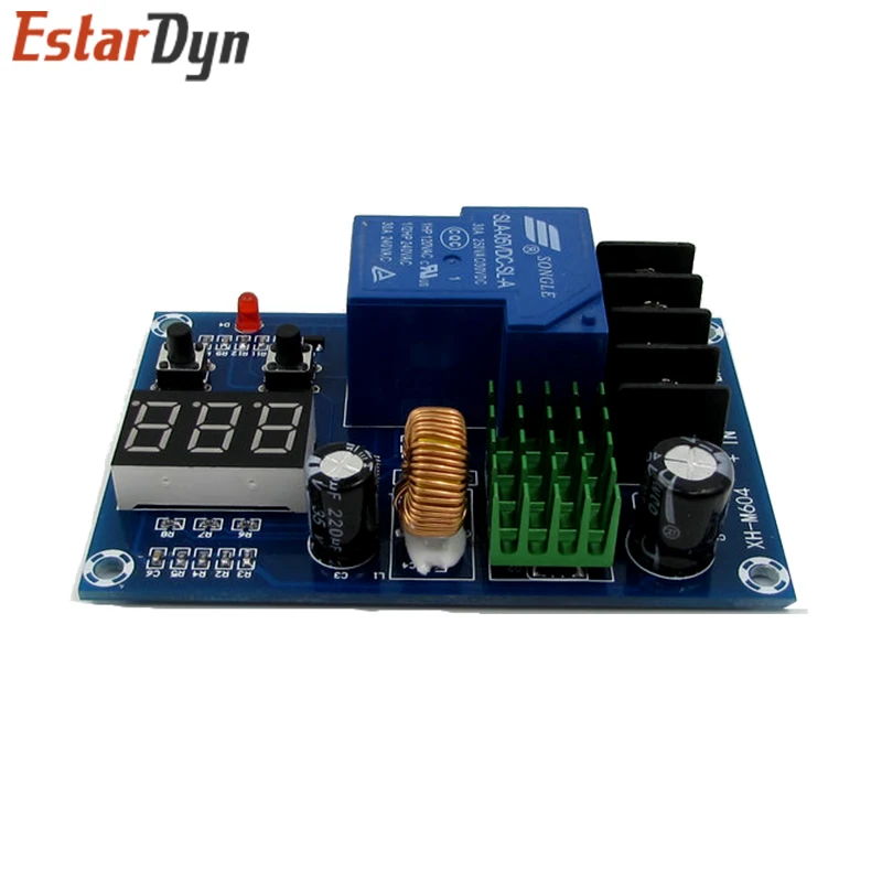 XH-M604  Battery Charger Control Module DC 6-60V Storage Lithium Battery Charging Control Switch Protection Board