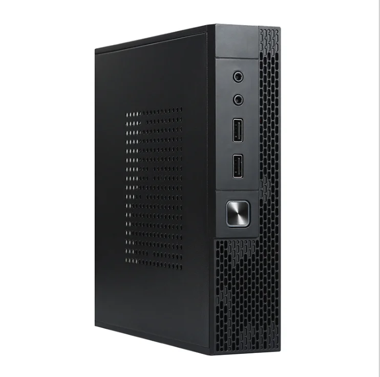 

Mini Host Chassis HTPC Industry Industrial Control PC Cases Home Office Support For 17x17ITX Standard Universal Motherboard