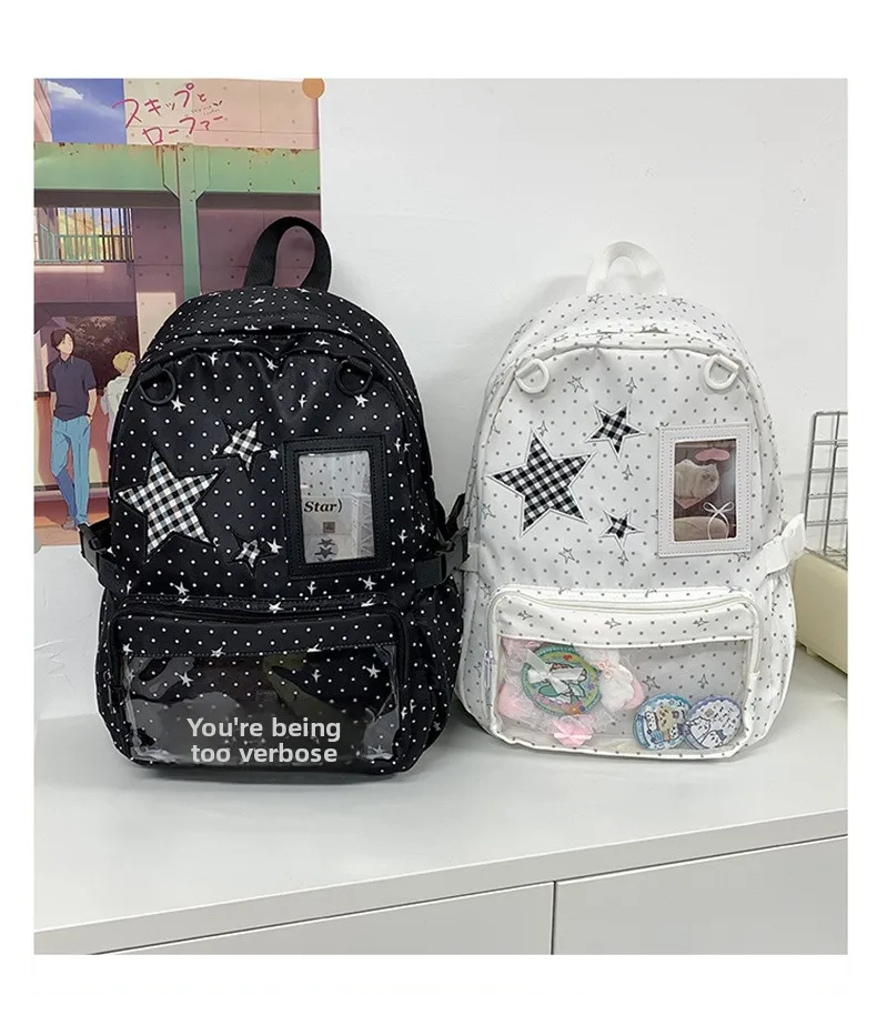 Kawaii Starry Harajuku Ita College Backpack - Limited Edition