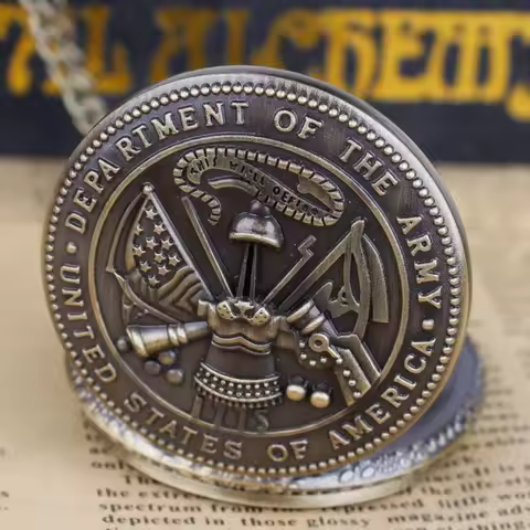 Quartz Movement Vintage Pocket Watch Retro Digital Pendant Necklace Chain Clock Jewelry Gift for Women Men Relogio Masculino