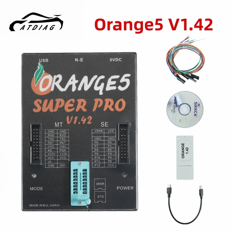 2024 OEM Orange 5 V1.42 V1.38 Full License Orange5 Programmer OEM orange5 With Full Adapter orange5 programmer