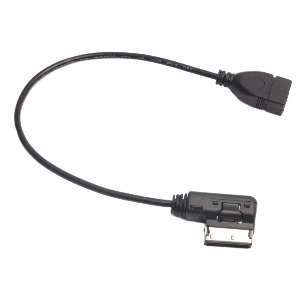 4F0 051 510 E 4F0 051 510 L USB AUX Data Cable For AUDI V.W Music Interface MDI MMI AMI to USB Cable Data Sync Charging Adapter