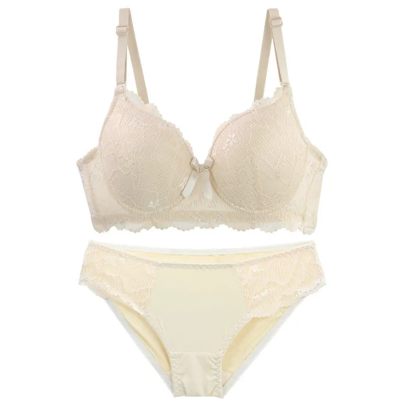 DaiNaFang Thin Bra Removable Straps 3 Rows Hook Push Up Breathable Adjust Side Support Comfort BC Cup Brassiere