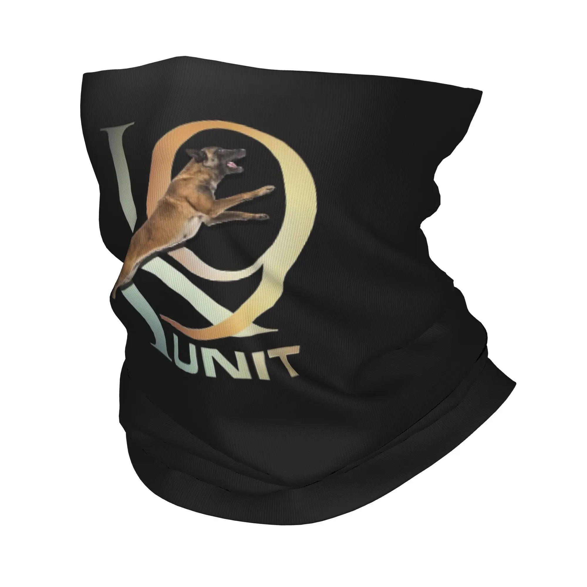 

K9 Unit - Бельгийская овчарка Малинуа - Mechelaar Бандана на шею Маска с принтом Шарф Повязка на голову Спорт на открытом воздухе Унисекс Для взрослых