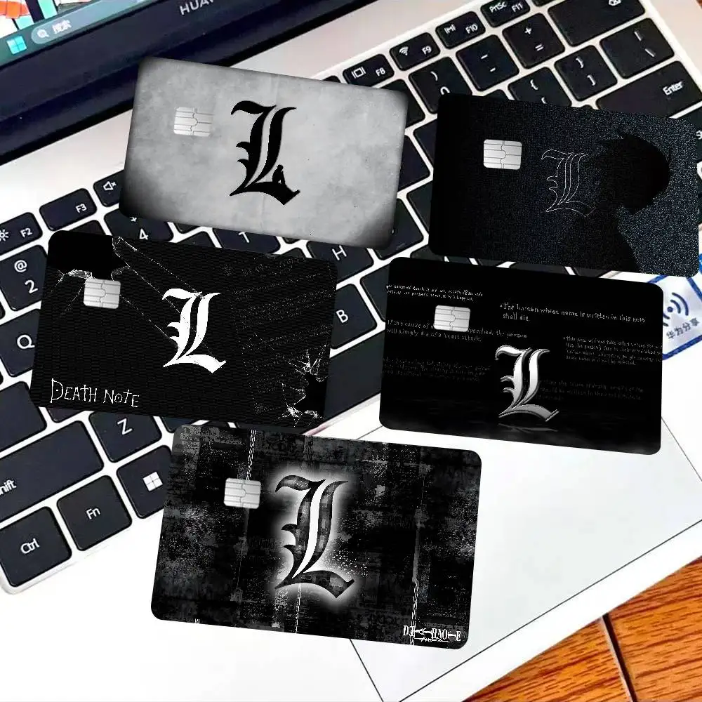 Anime Death Note 100% Hot Sale Amine Credit Debit Bank Card Bus Card Film Skin Sticker