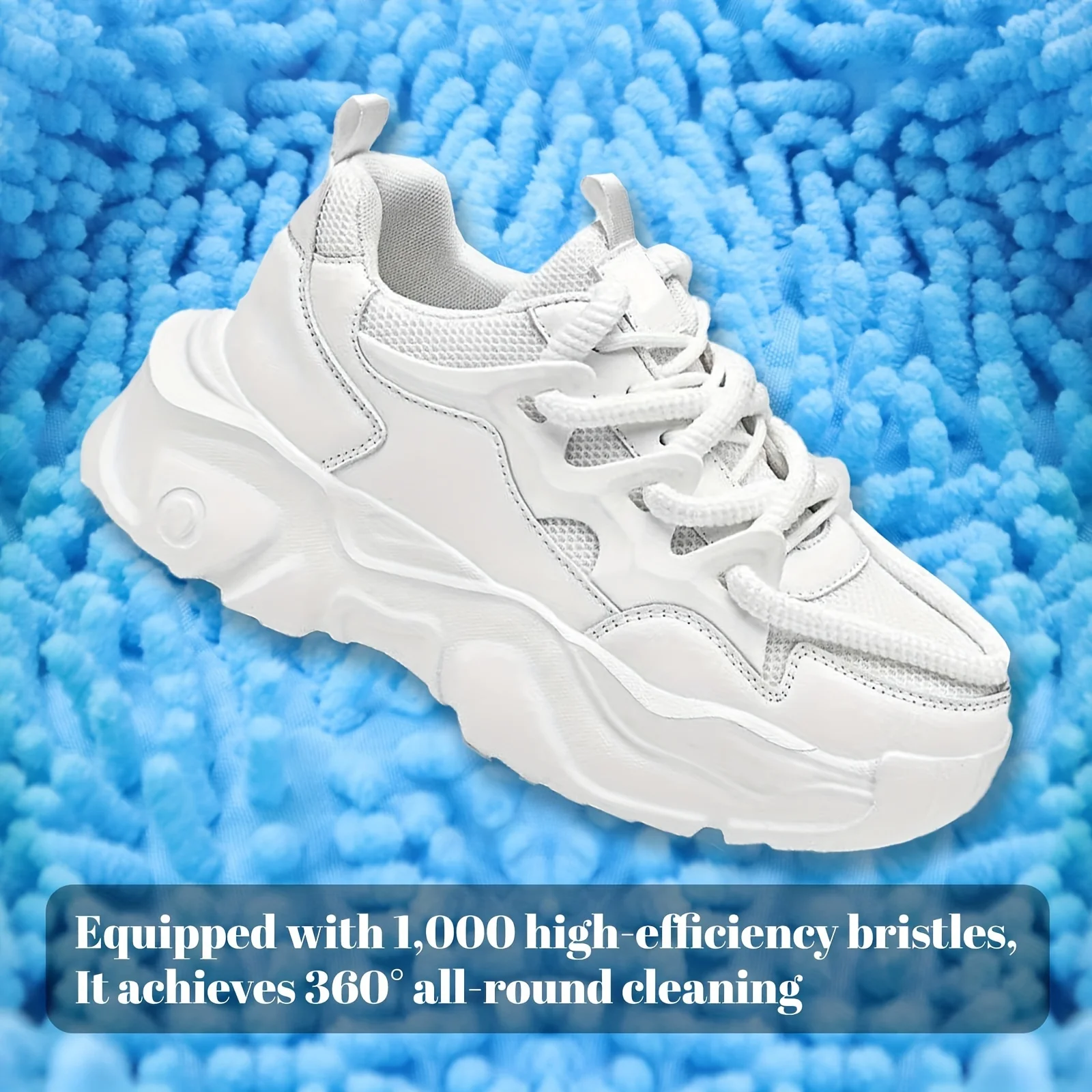 Hochwertiger Mesh-Schuhe-Waschbeutel mit Reißverschluss, weiche Innenausstattung schützt Sneakers und Freizeitschuhe in Waschmaschine und Trockner, perfekt für Reisen und Aufbewahrung, praktisch für den täglichen Gebra – Detail 22