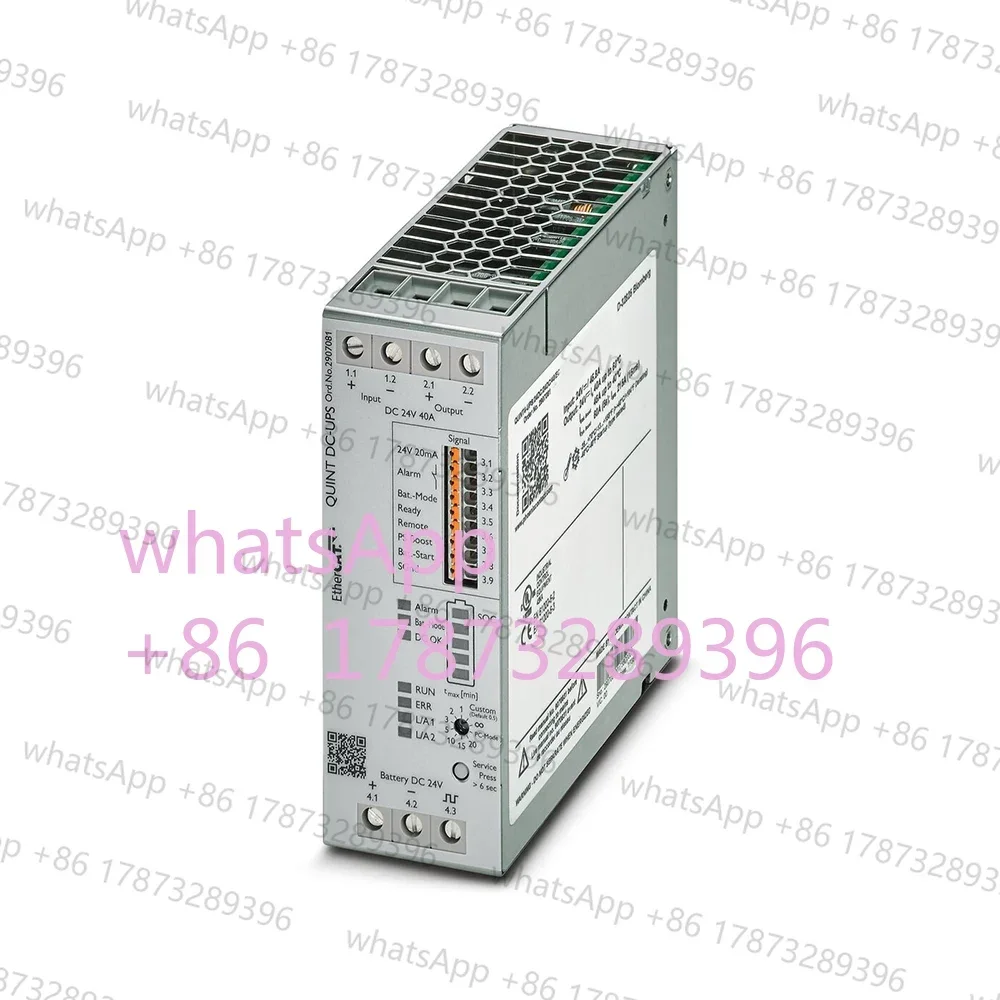 

QUINT4-UPS/24DC/24DC/40/EC QUINT DC-UPS 24 В постоянного тока/40 А для источника бесперебойного питания 2907081