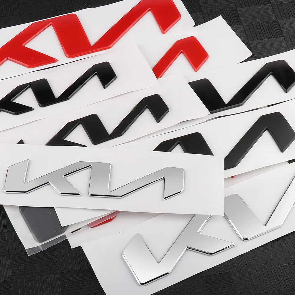 Car Front Hood 3D ABS Emblem Trunk Decoration Logo Stickers For KIA K5 K9 Sorento Ceed Sportage Carnival Stinger Forte Niro