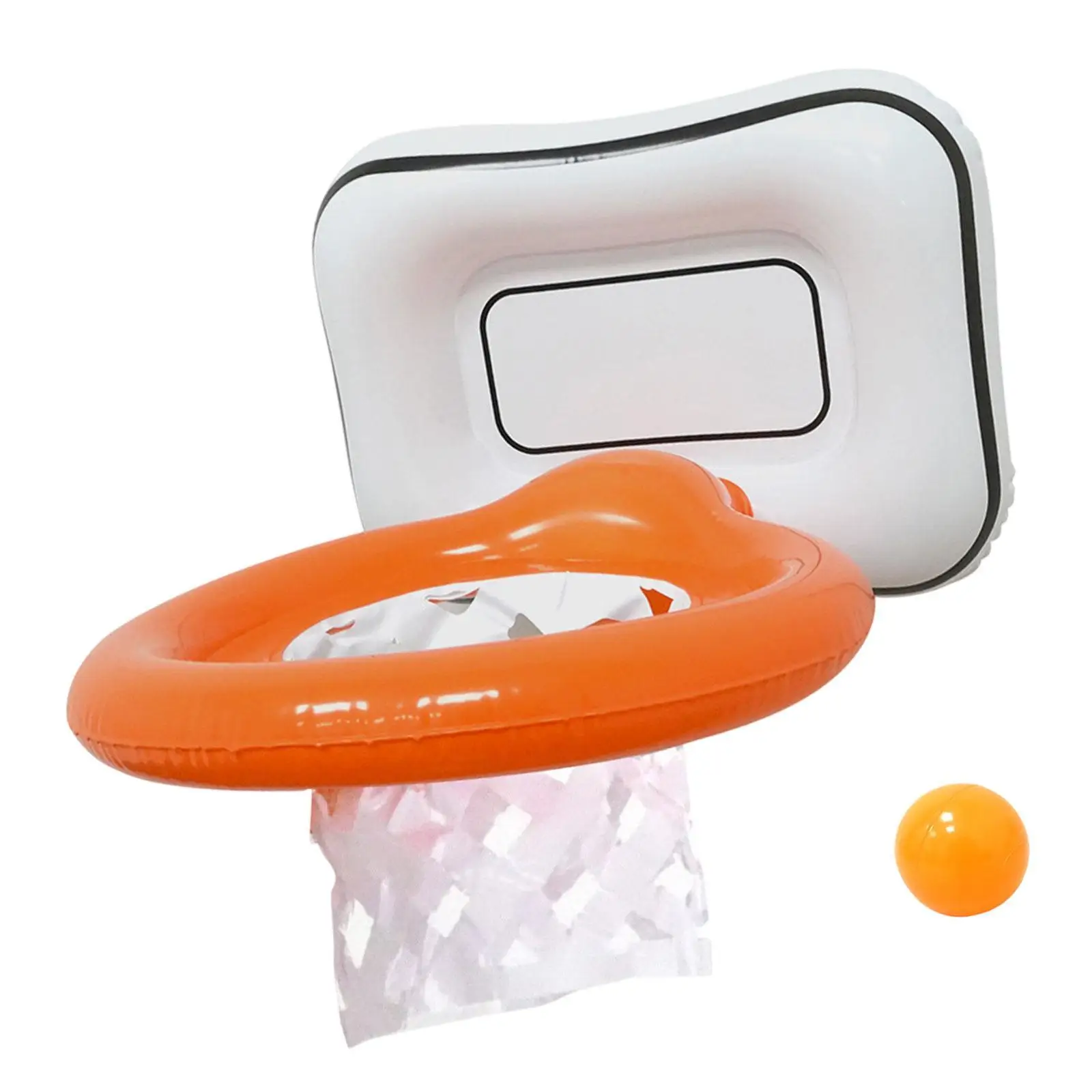 Inflatable Headwear Basketball Hoop Game Portable PVC Mini Hoop for Kids Indoor Family Activity