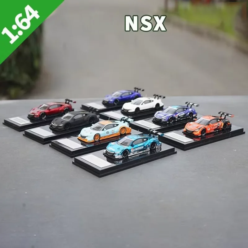 

Original 1:64 Scale NSX CONCEPT-GT GT500 Rally&Sports Car Alloy Car Model Static Collection Decorated Holiday Gifts Toys