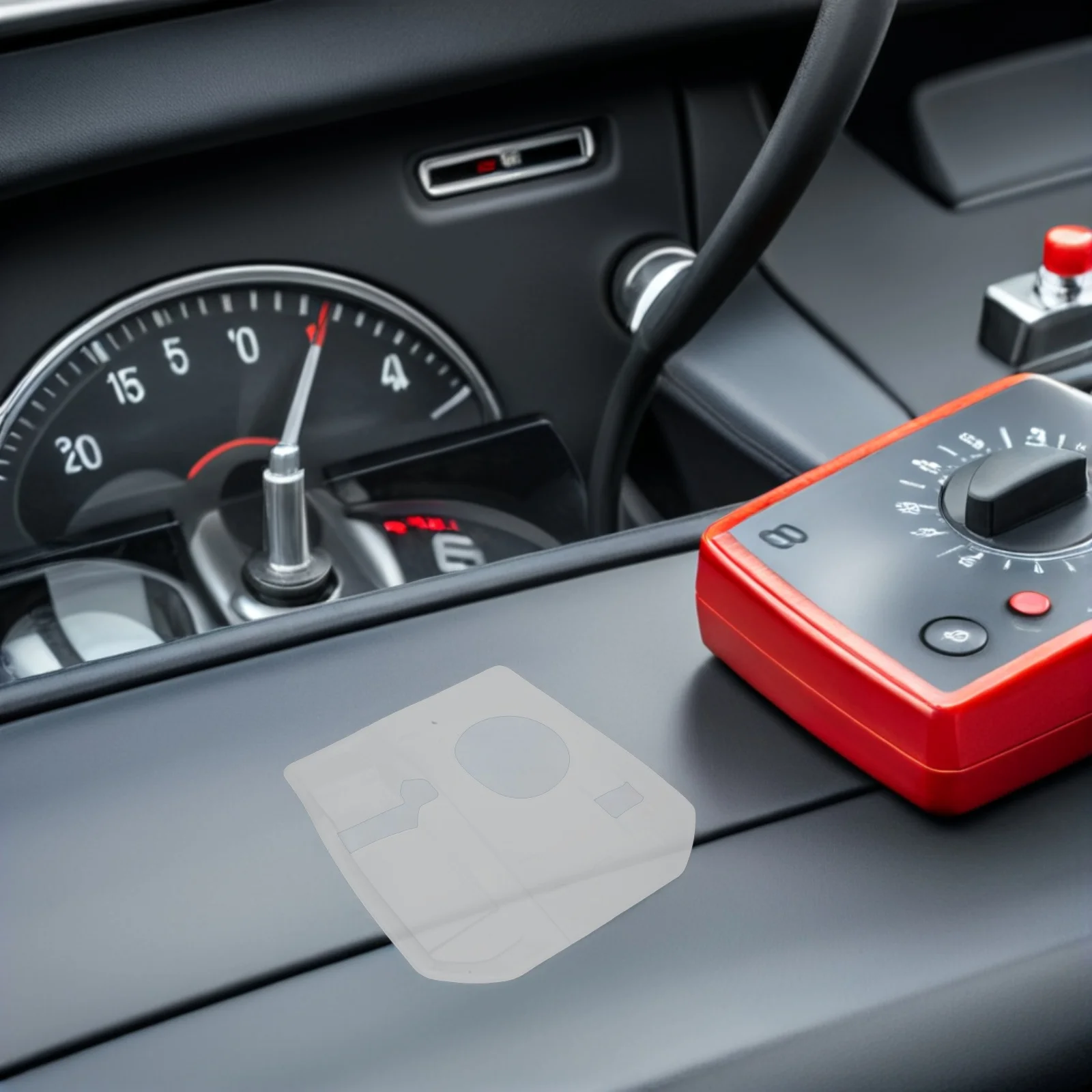 

Car Interior Button Protector Silicone Switch Transparent Console Panel Cover for Center Console Buttons