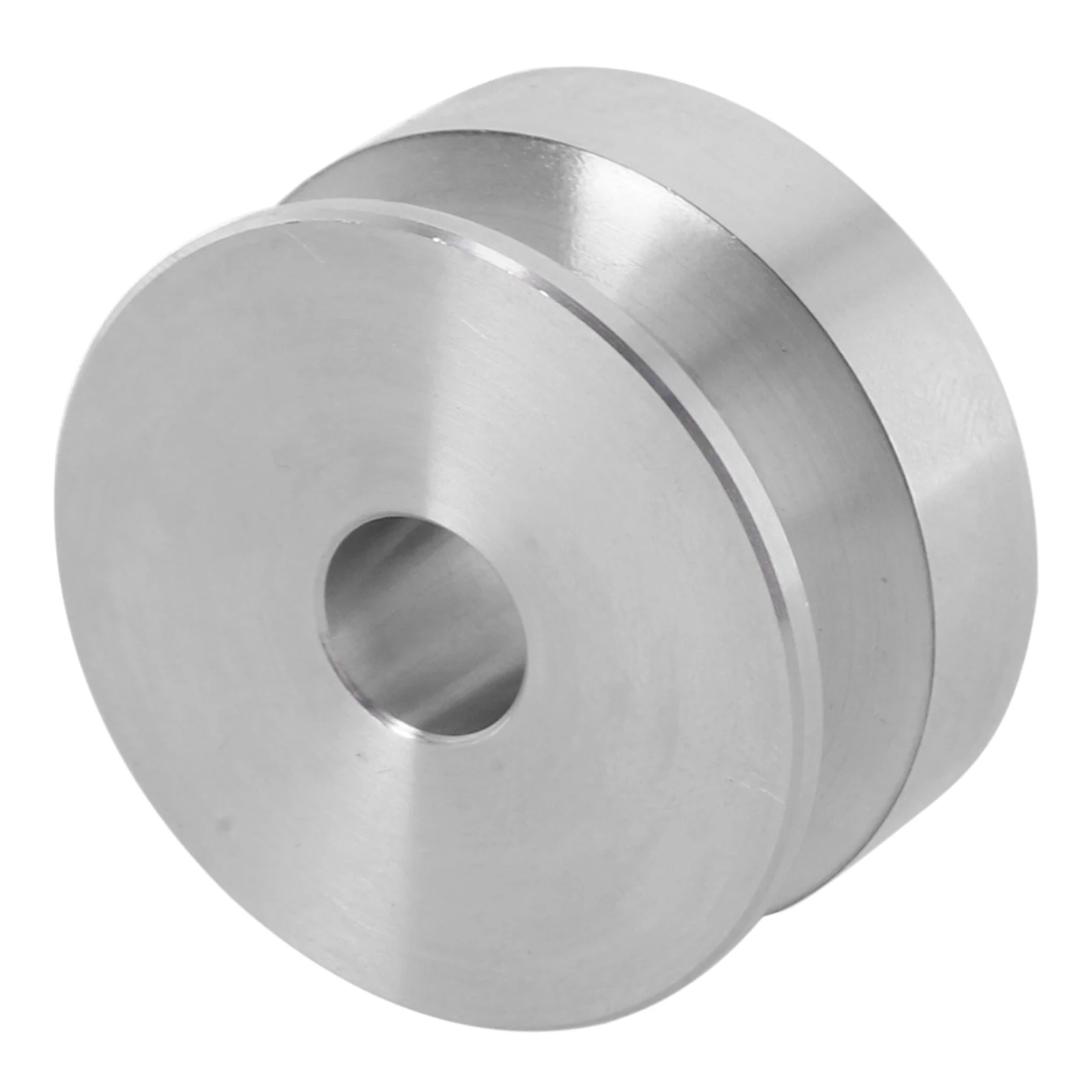 For Mini Spindles V-Groove Pulleys Round Belt Pulleys Aluminum Alloy Material Easy Installation Smooth Transmission