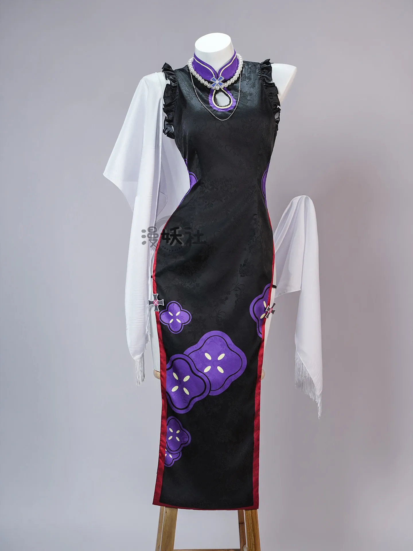 

Girls' Frontline HK416 Cheongsam Cosplay Costume - Elegant Chinese Style Outfit for Game Cosplay and Events