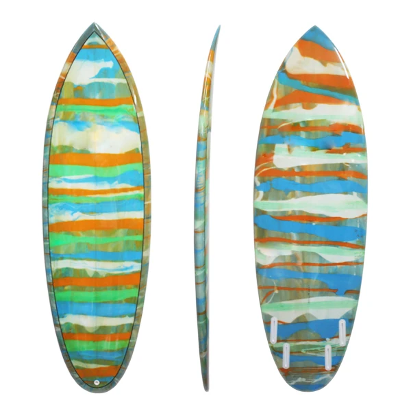 

Custom Squash Tail PU Fiberglass Polyurethane Foam Surfboard with Fins