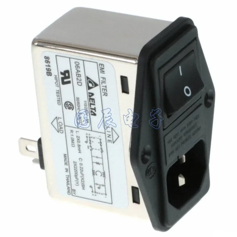

06AB2D direct shot in stock, brand new genuine EMI RFI filter 6A