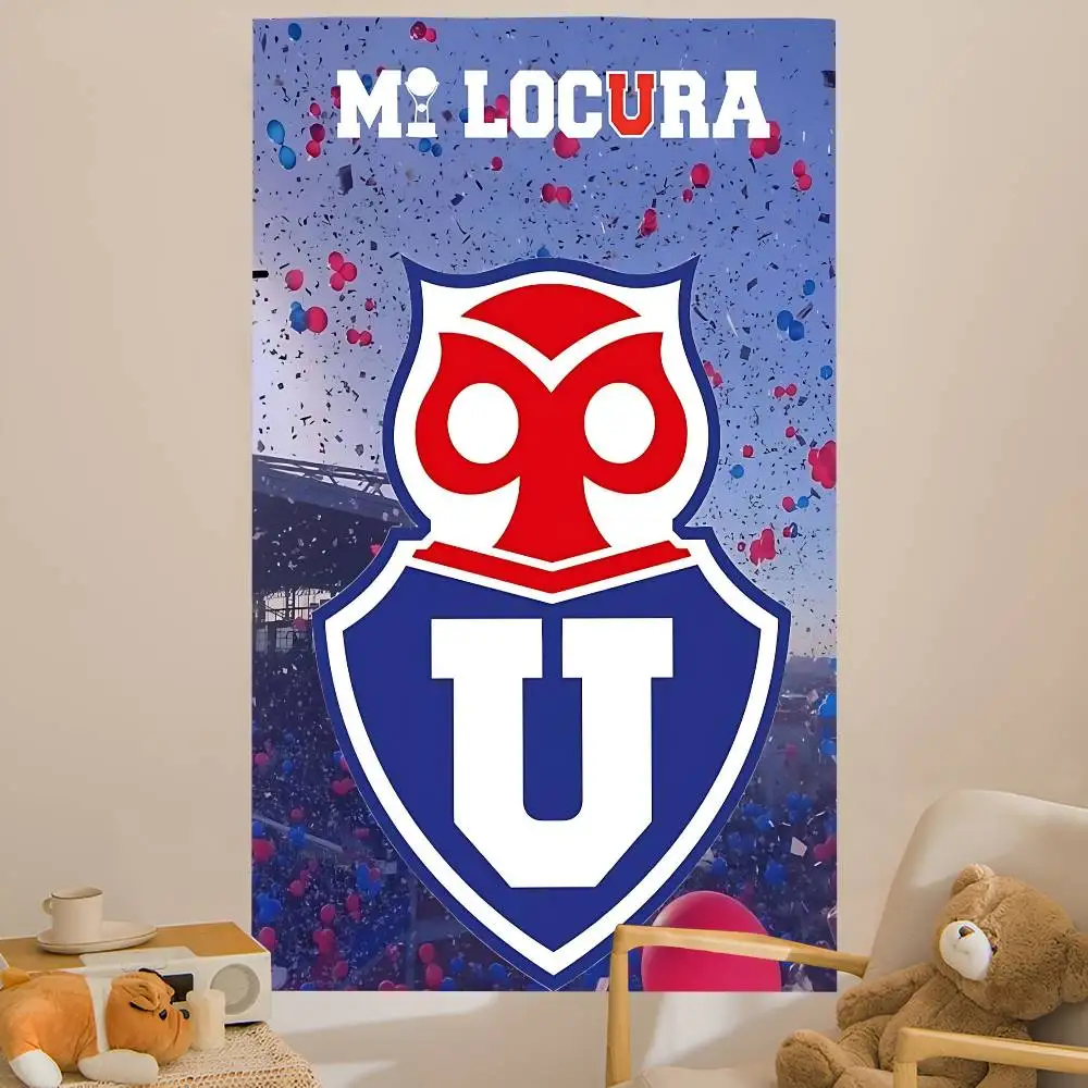 Chile U-University Logo Classic DIY Wall Tapestry for Living Room Home Dorm Decor Wall Art Decor