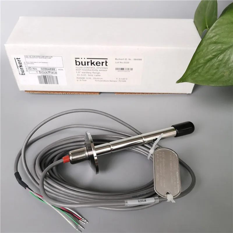 

BurkerT8221 Powerleader Conductivity Probe Sanitary Grade 00564898 K=0.01 564898 Stock