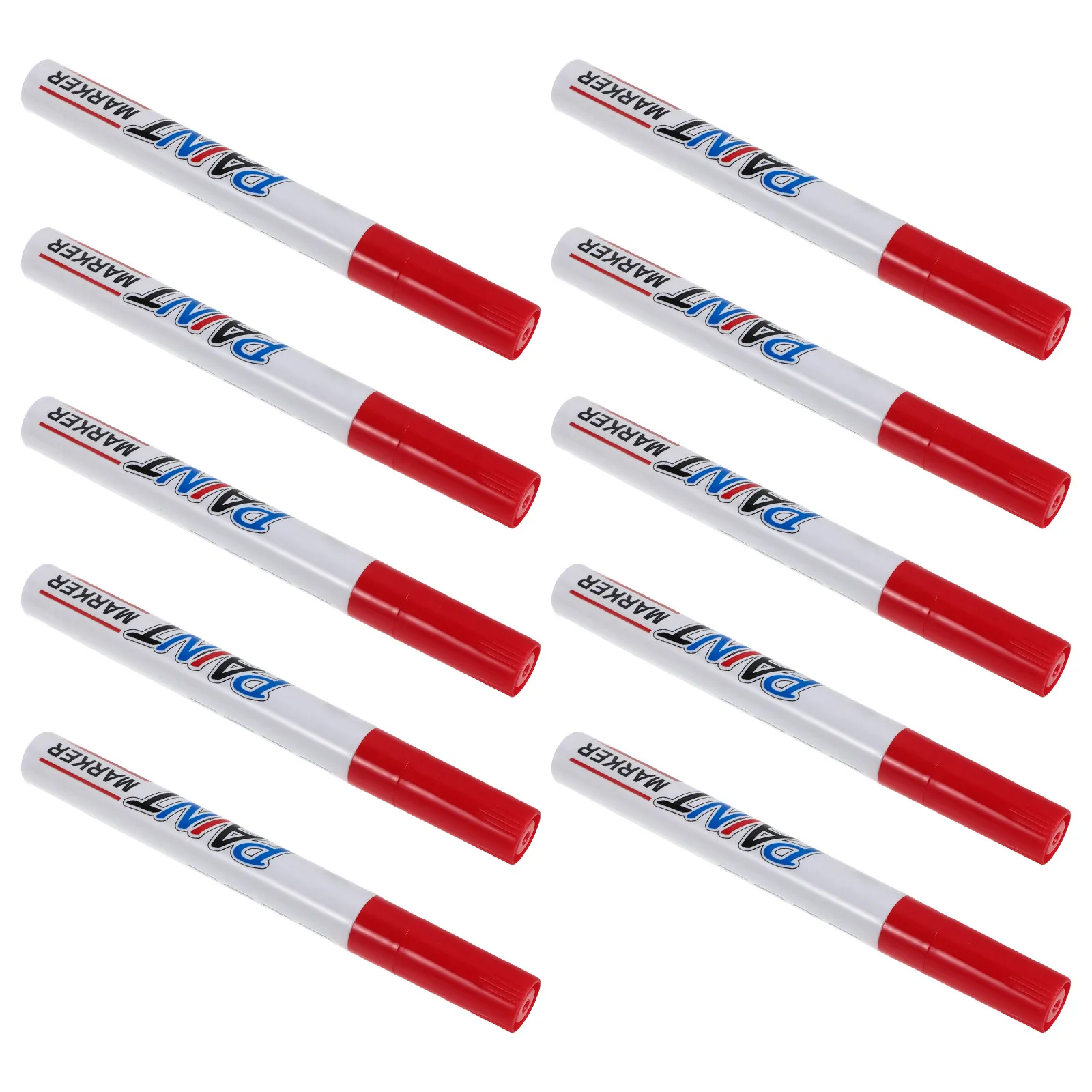 

10Pcs Tombstone Marker Pen Oil Based Paint Permanent Windproof Waterproof Headstone Restoration Outdoor Marker for Granite