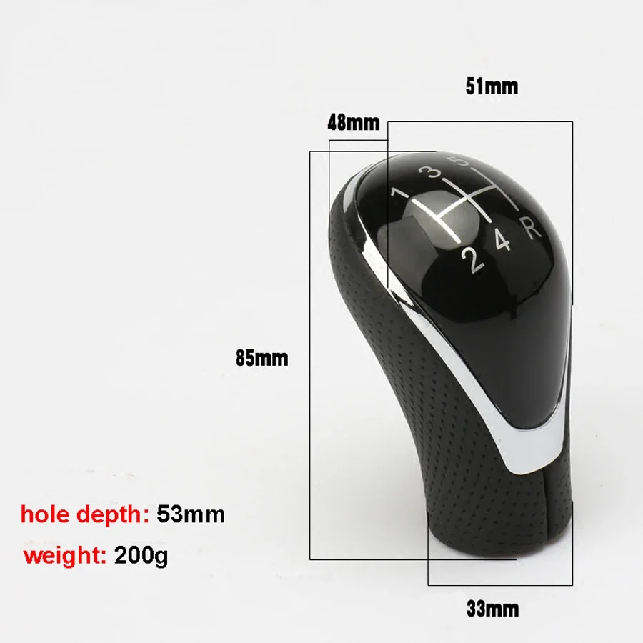 Manual Gear Wave Stick Handball Shifter Lever Gear Shift Knob for Great Wall Haval H1 M2 M4 C30 C50 5 Speed