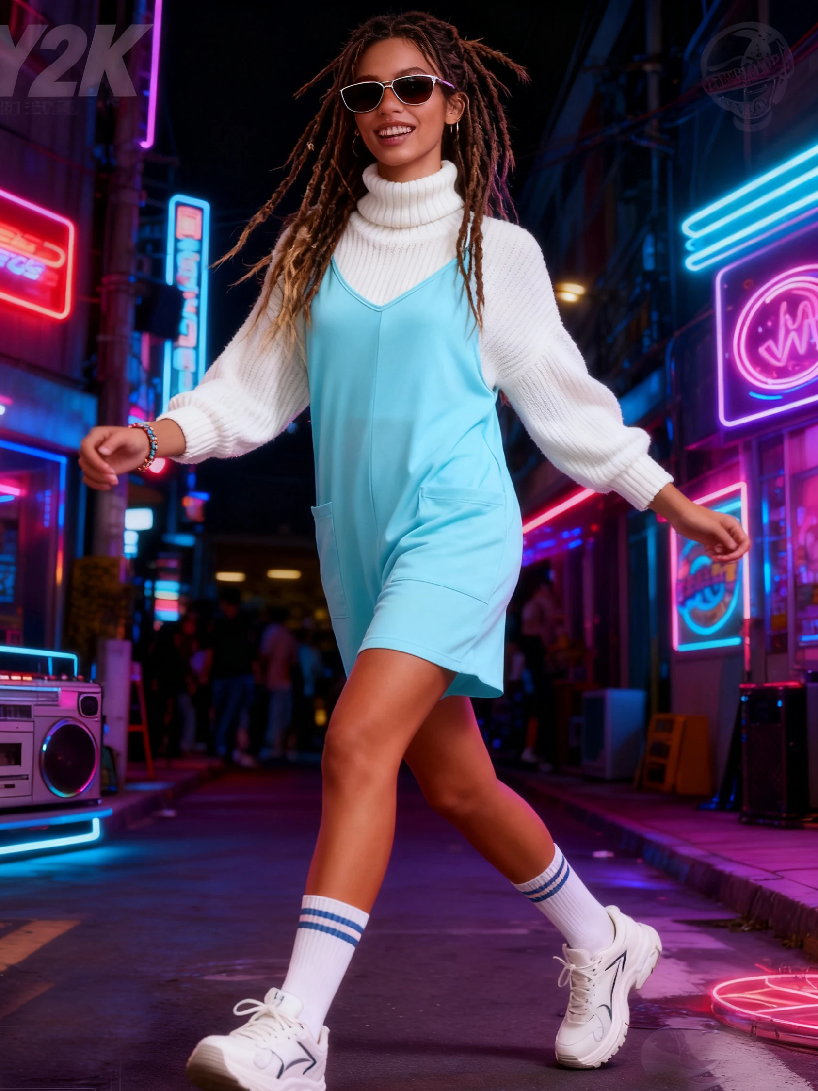 رومبير نسائي كاجوال بدون أكمام مع جيوب، بذلة قصيرة فضفاضة بحمالات رفيعة، بدلة لعب مريحة من قطعة واحدة متماسكة ومطاطة #5