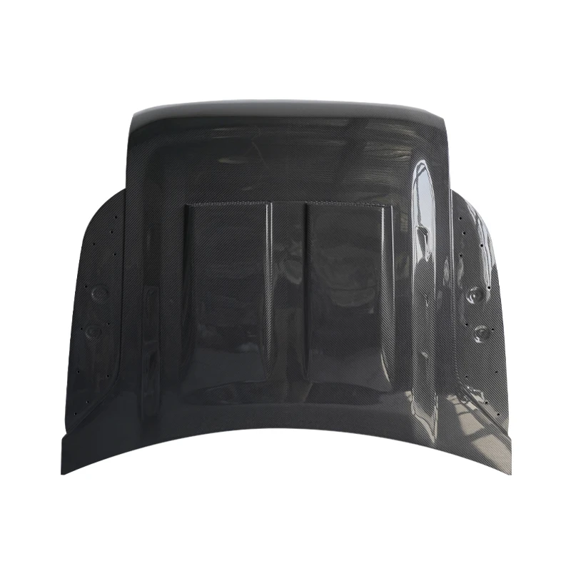 

Modification Langyu Car Parts Dry Carbon Fiber Front Bonnet Land Rover KN Style Engine Cover for Defender 90 110 130 Engine Hood