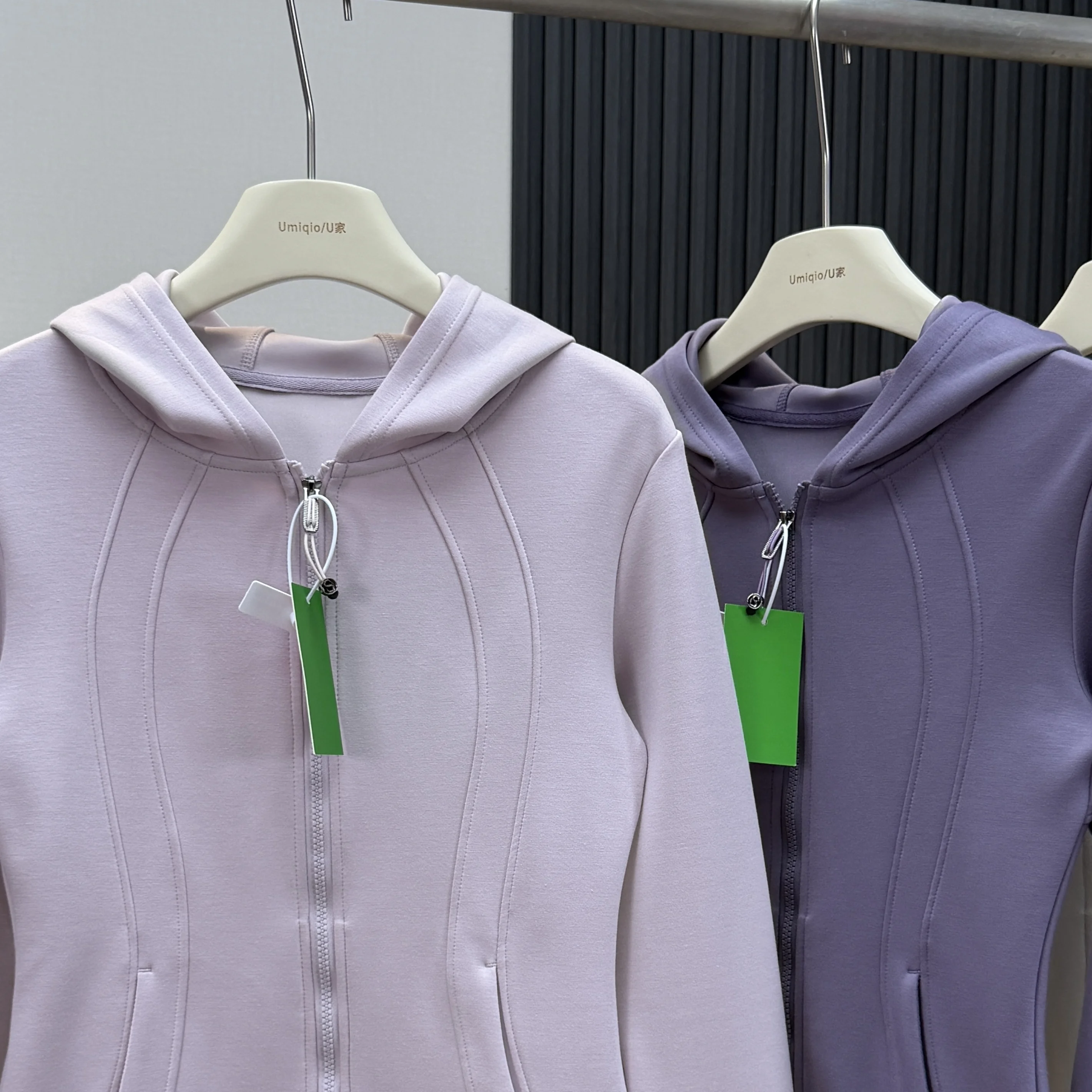 

Slim Fit Hoodie Jacket Running Yoga Casual Style Women's Short Outerwear Windproof Lightweight Comfortable Spring Fashion