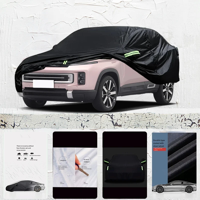 For Geely-ICON Auto Anti snow Anti dust Anti-uv Anti peeling paint And Anti Rainwater 210t car cover Car cover protection