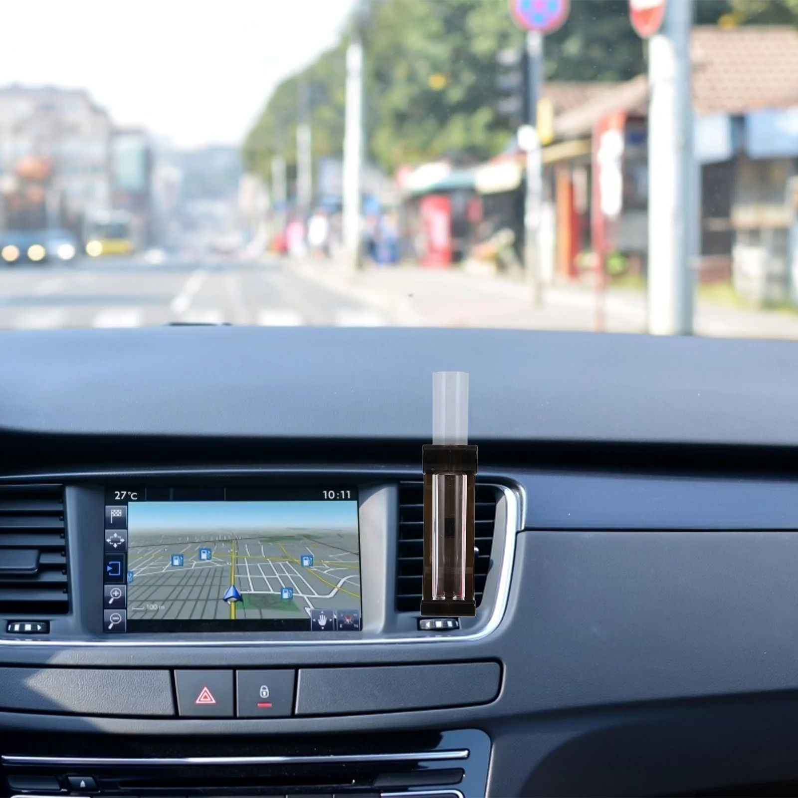 

3Pcs Car Vent Clip Vase Aromatic Decor Stylish Durable Easy Install Essential Oil Freshener Holder Perfume Bottles Empty