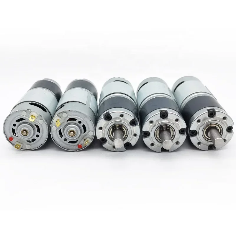 24V 42mm micro Dc Motor 20W High Torque Gearbox Micro Right Angle Geared Motor for Electric Engine Tools