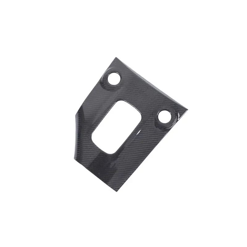 

1Pcs Real Carbon Fiber For Nissan 400Z Car center control gear exterior frame base cover decorative sticker interior accessories
