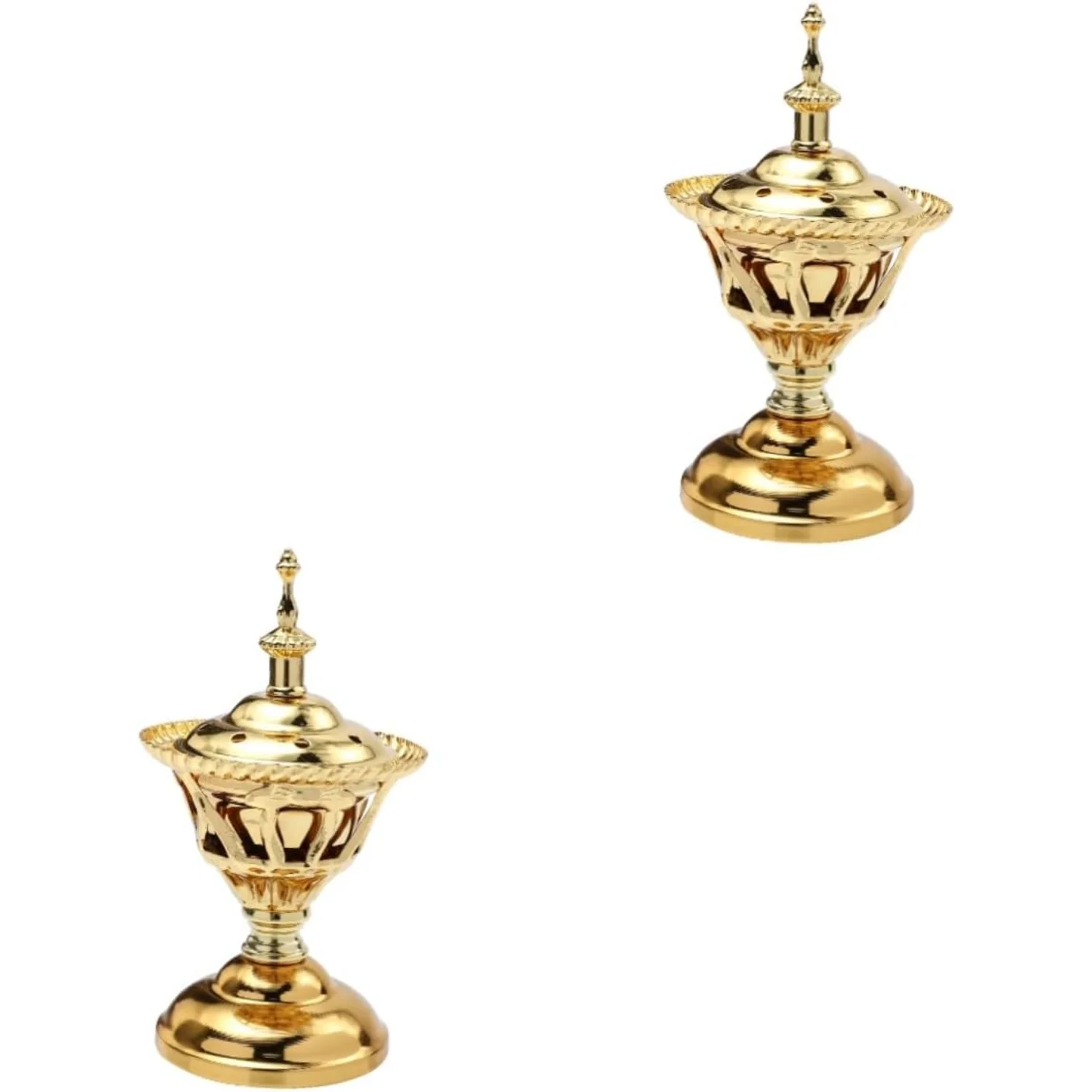 

2 шт. христианская ортодоксочная горелка, металлическая курильница, пепельный поднос с держателем крышки, металлическая горелка, сандаловое дерево, железо, уголь