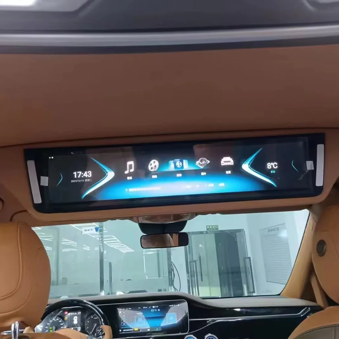 hot sale：24-Inch Car Roof Display with OLED Touch Screen 4K Resolution RGB Function 1 Year Warranty
