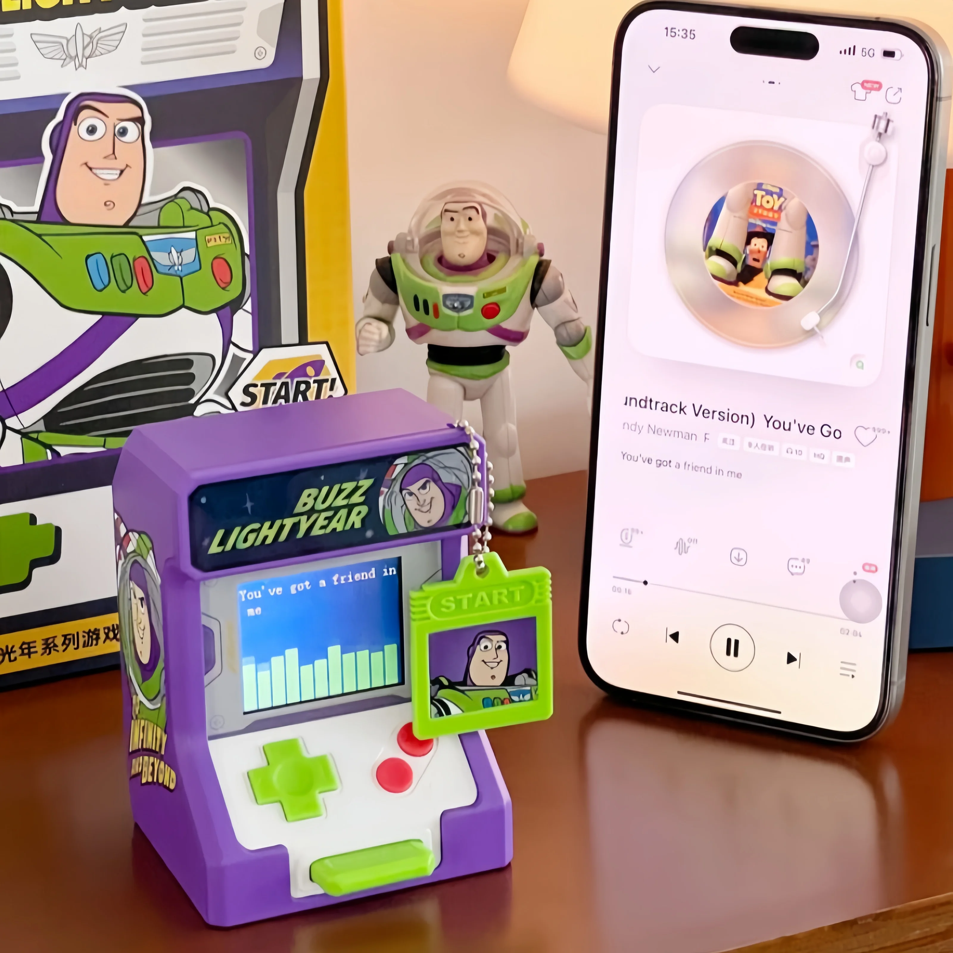 

Stitch Bluetooth Speaker Buzz Lightyear Portable Small High Sound Quality Anime Peripheral Kawaii Gifts Customized Toys