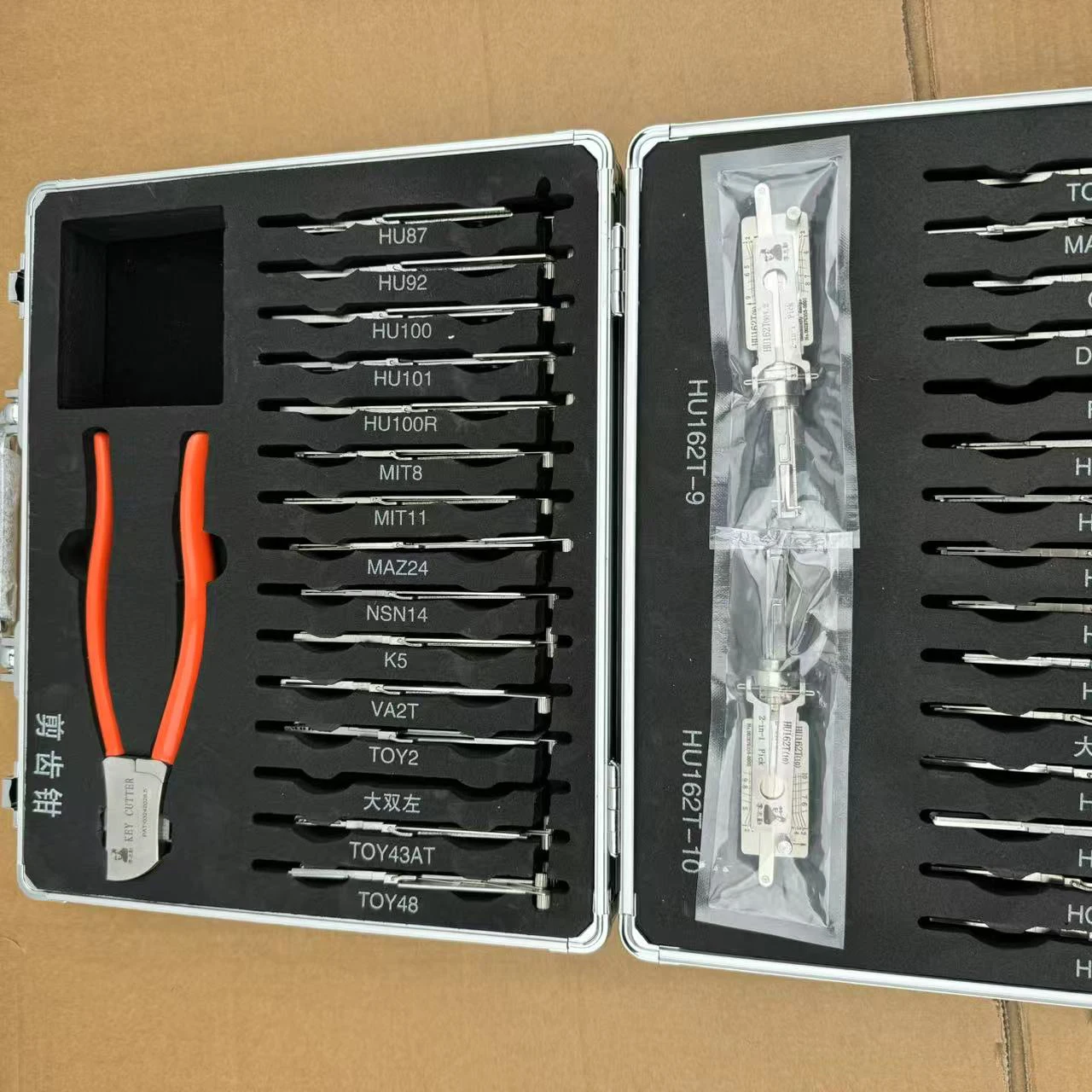 LISHI Original 32PCS 2 In 1 Key Decoder Tool HON66 HU92 HU64 HU101 FO38 Toy43AT HU87 HYN11 TOY48 K5 MAZ24 VA2T Locksmith Tools