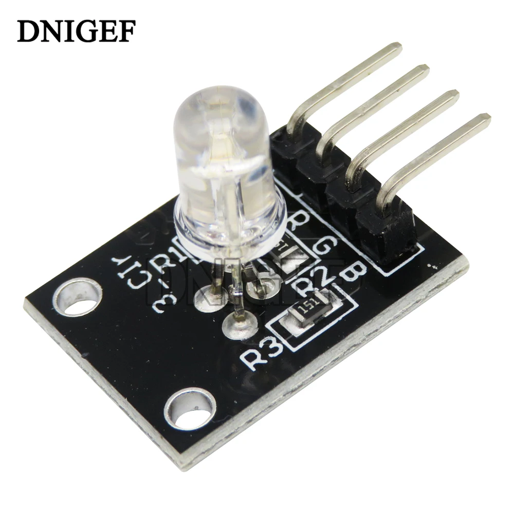 Módulo de Sensor LED para Arduino, KY-016 de 4 pines, 3 colores, RGB, Kit de iniciación Diy, KY016