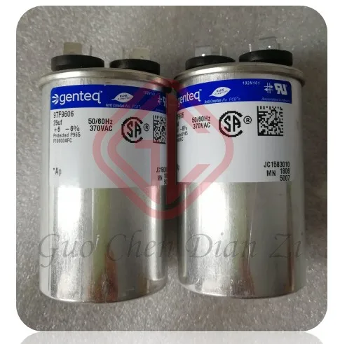 97F9606 新品、在庫あり、コンデンサ Genteq 25uf 50 60HZ 97F9606S