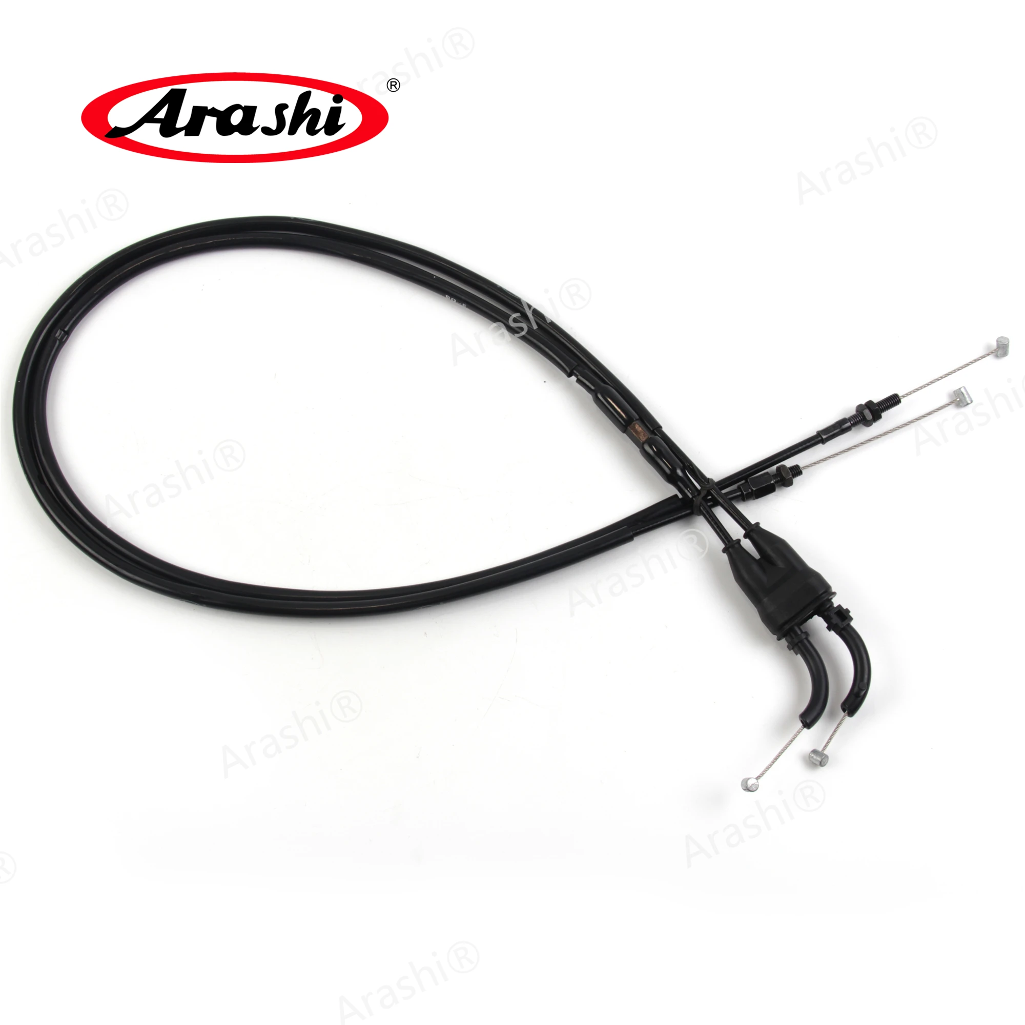 Arashi 1 Set Throttle Clutch Cable For YAMAHA MT-07A ABS 2014 2015 2016 2017 2018 2019 2020 MT07 MT-07 Fuel Cables Line Wire