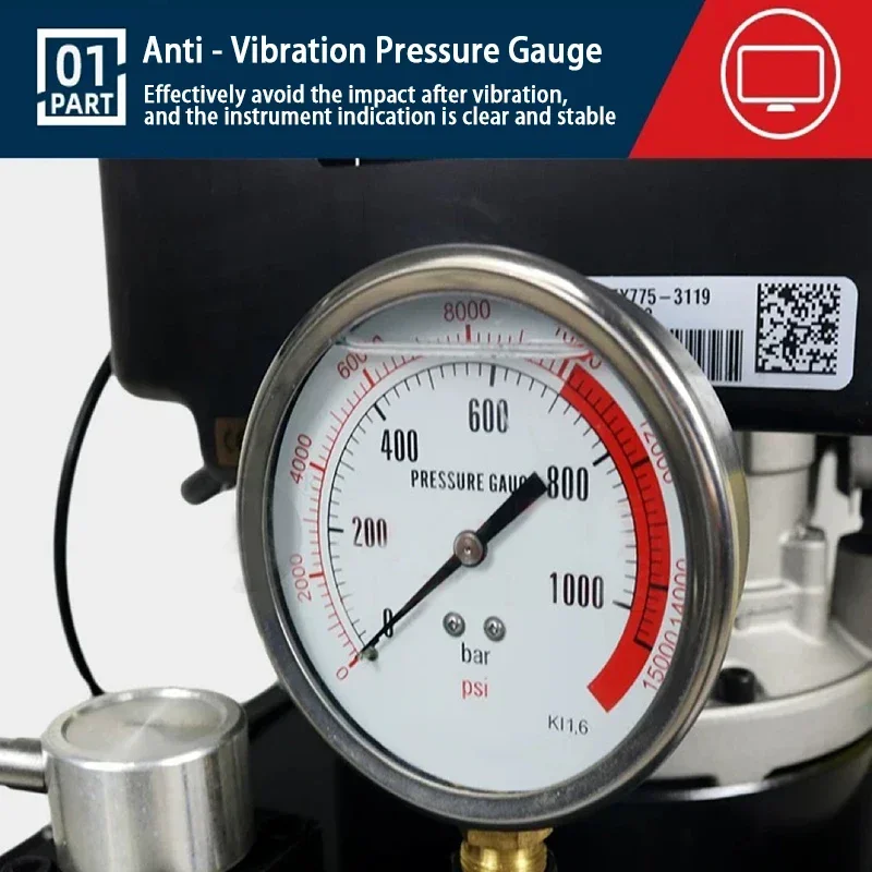 

JDB-150 Electric Hydraulic Pump 2.5L/8L Dual-circuit Gasoline Engine Pump Equipped with Crimping Machine for Outdoor Use