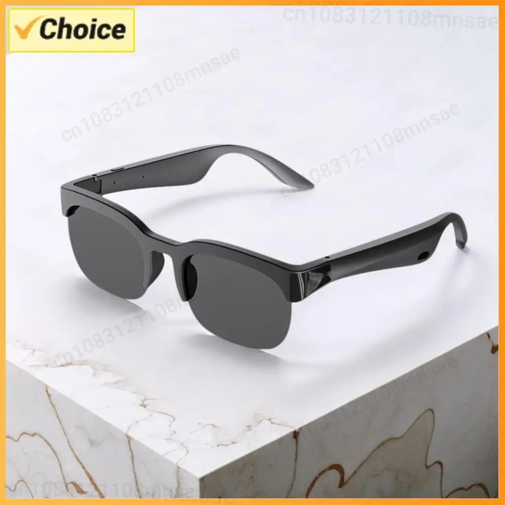 Smart Glasses AI Translator Hands-Free Music & Calls BT Sunglasses UV Protection Outdoor Sports Headphones for Men Women