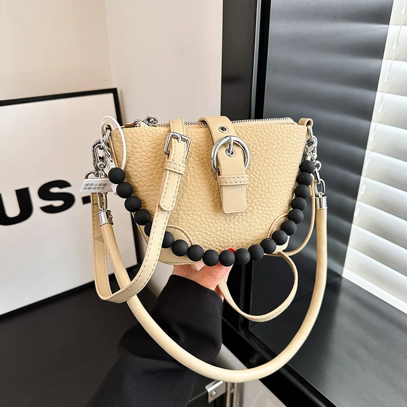 

​​Detachable Phone Mini Bag Women Crinkle Texture Crossbody Purse Mommy Organizer Coffee Run Ready System​​
