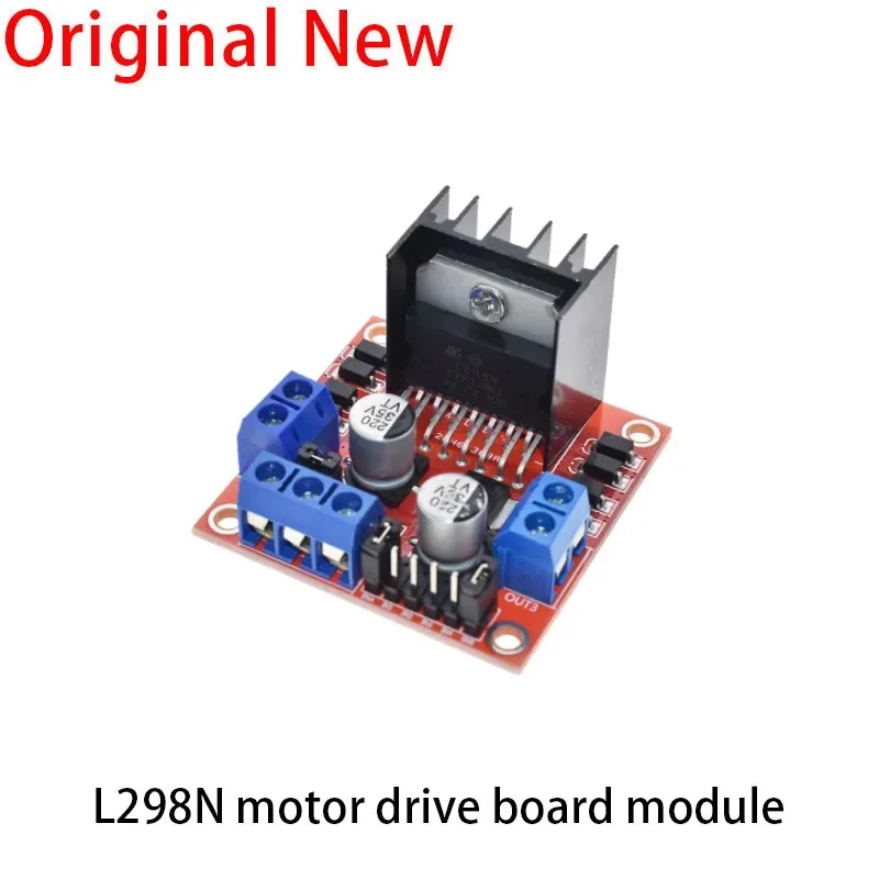 L298N driver board module, L298 step motor, smart car robot, high power plank, plank bread board, 1 pc