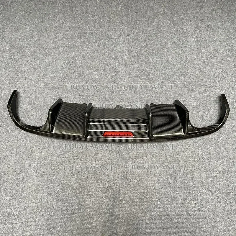 Hoge Kwaliteit Koolstofvezel Achterbumper Lip Spoiler Diffuser Protector Voor Audi A4 S4 B8 B8.5 Sedan 4 Pintu 2008-2016