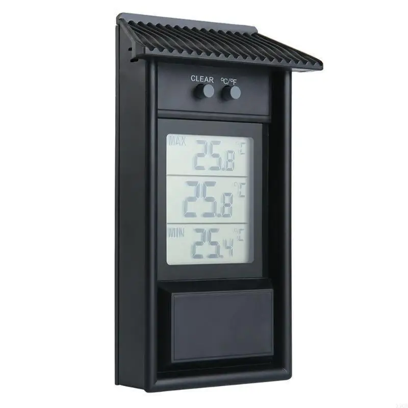 2025 New Waterproof Outdoor Temperature and Humidity Meter with Memory Function