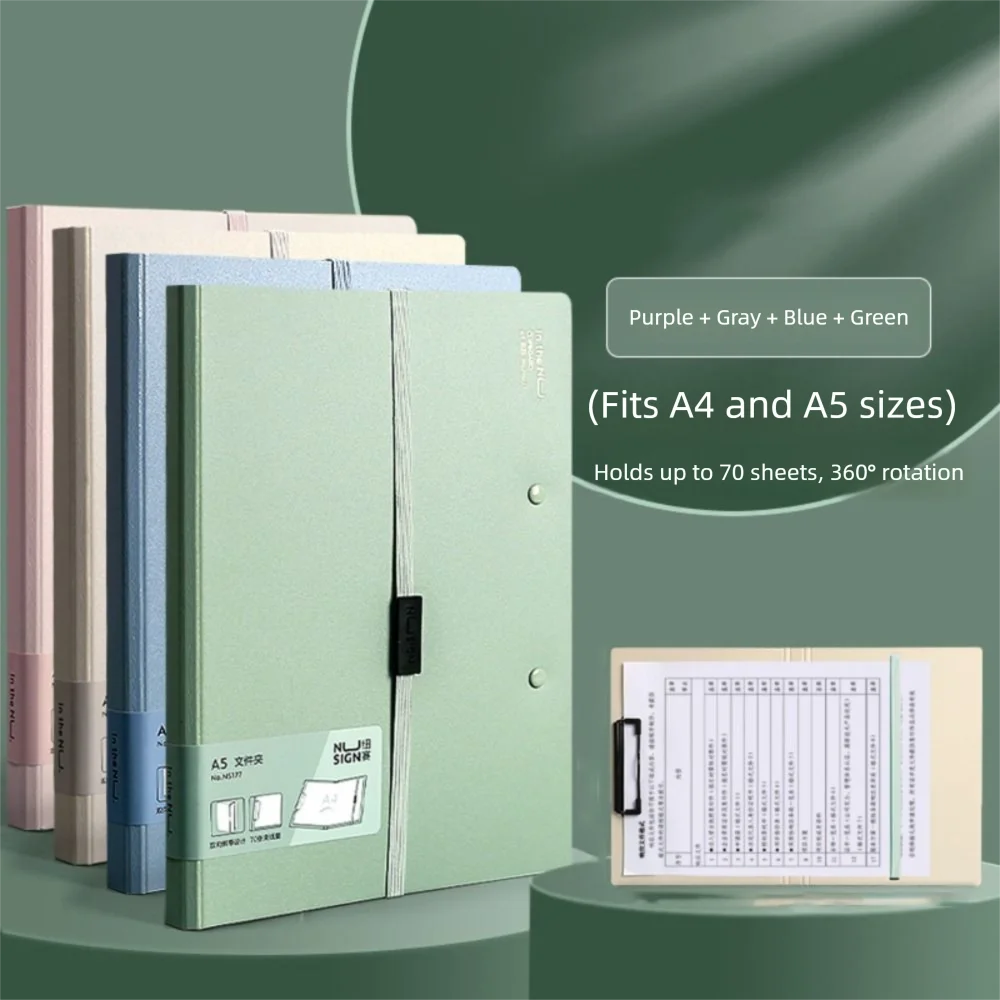 

Gifts Portable Foldable Folders A4 To A5 Versatile Folding Board Folder Organize Artifacts Test Paper Storage Tool