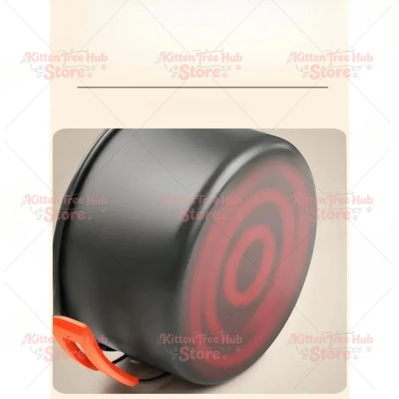 Outdoor Jacketed Kettle Teapot Portable Outdoor Cookware Suit Camping