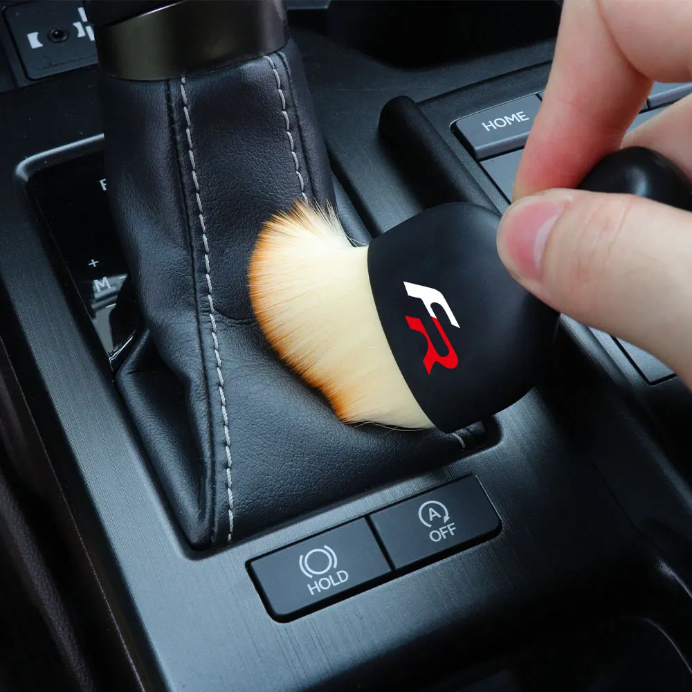 Herramienta de cepillo suave para limpieza Interior de coche, eliminador de polvo para Seat Cupra FR Racing Ibiza Leon Ateca Formentor Sportcoupe
