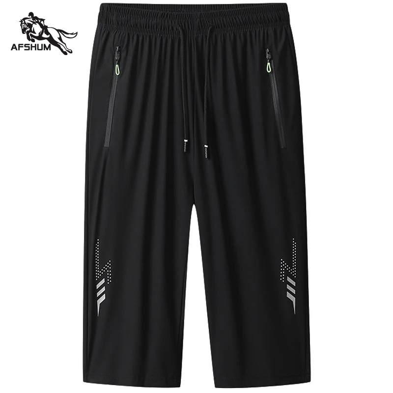 

Men's shorts in sizes L-6XL, 7XL,8XL summer new men's shorts sport solid color casual pants five-point fitness sport pant 2388